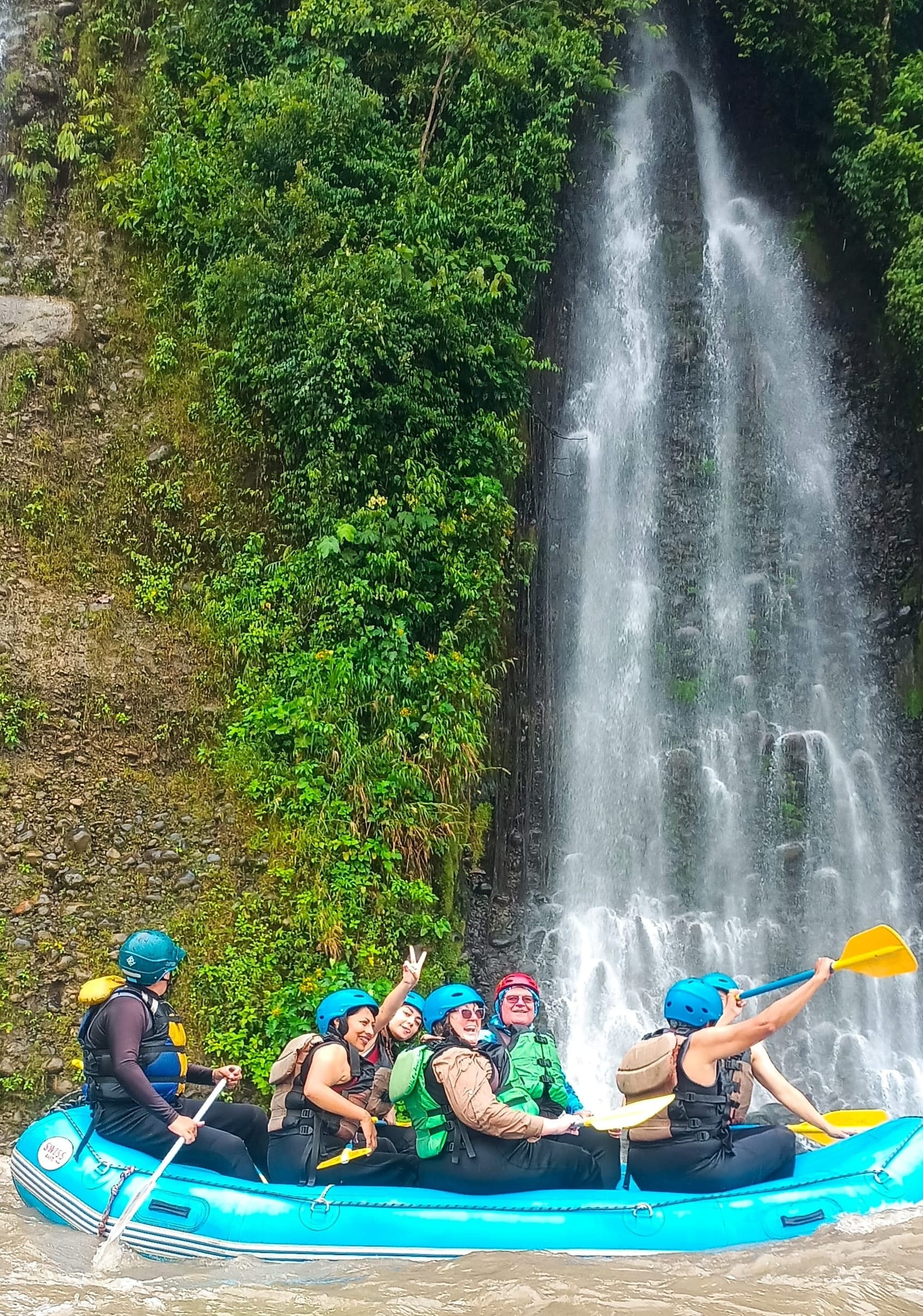 Beautiful backdrop for a great rafting experience